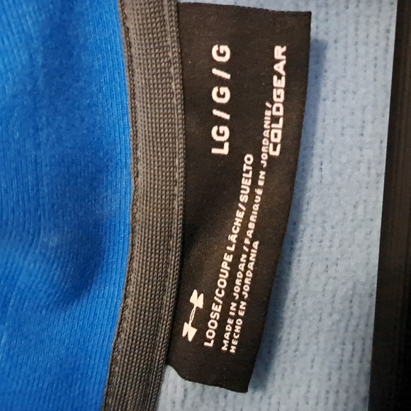 UNDER ARMOUR MEN'S COLD GEAR SWEATER SIZE LARGE - Picture 2 of 3